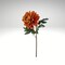 Orange Yellow Satin Peony Stem | 23" Faux Flower for Fall & Weddings-FS387835